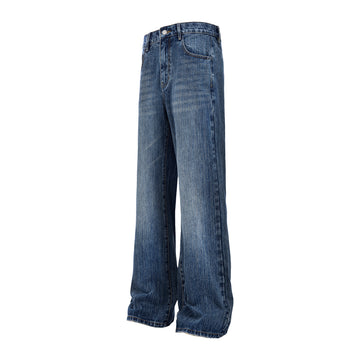 Ribbed Raw Denim
