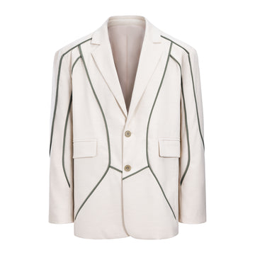 Rope Embroidery Suit