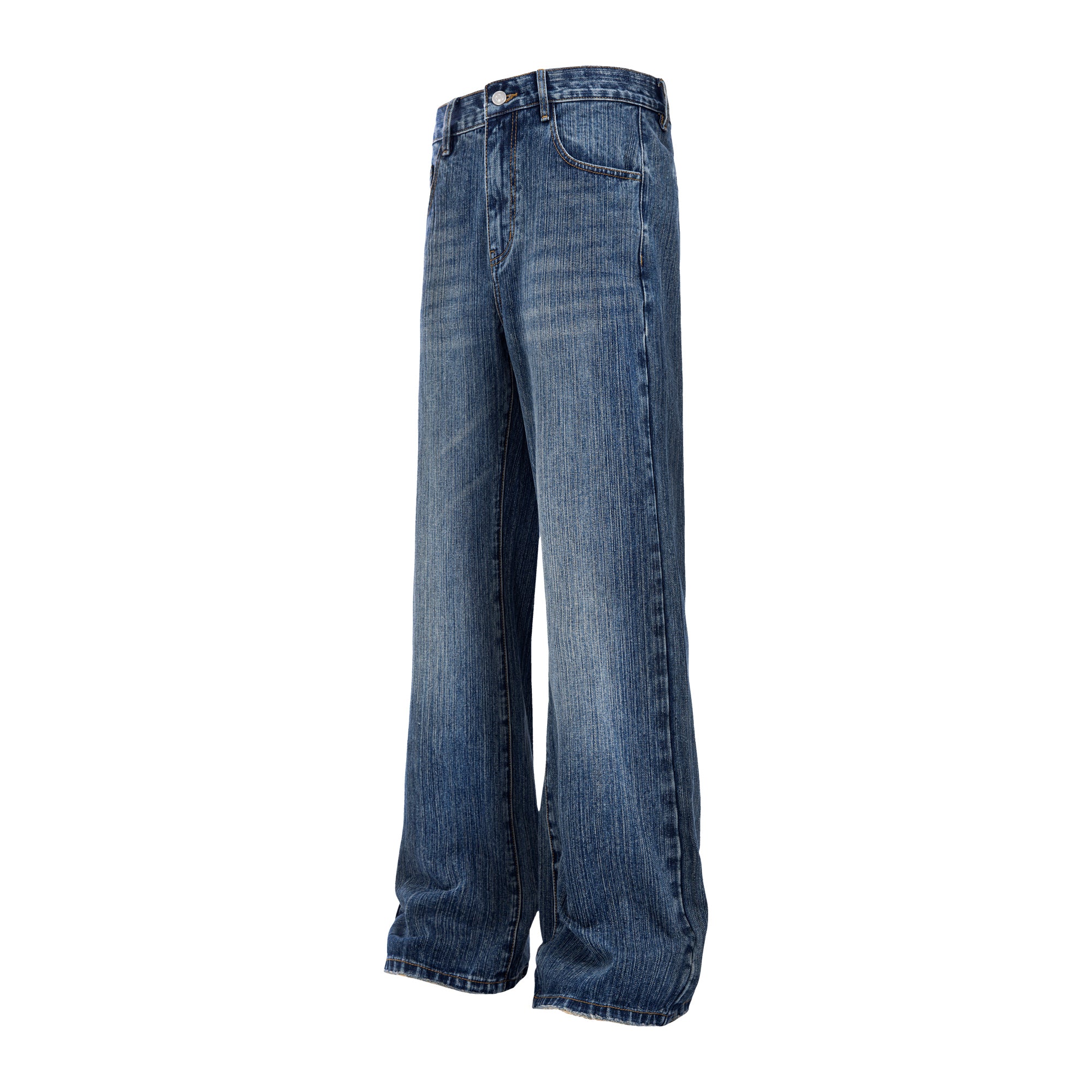 Ribbed Raw Denim