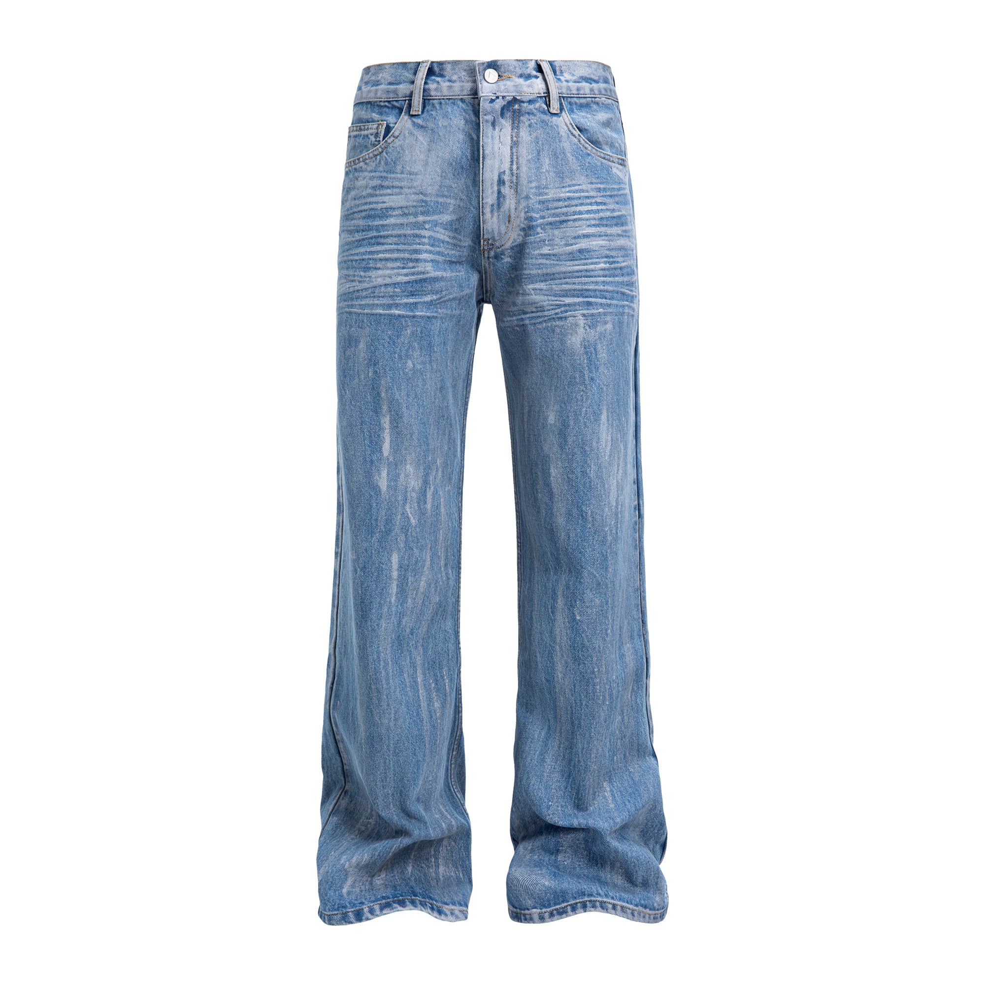 Silver Whisker Jeans